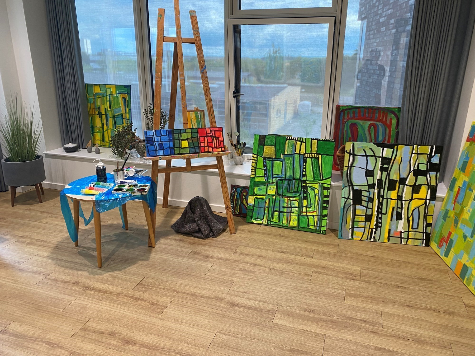 Kreativt værksted og udstilling af billeder