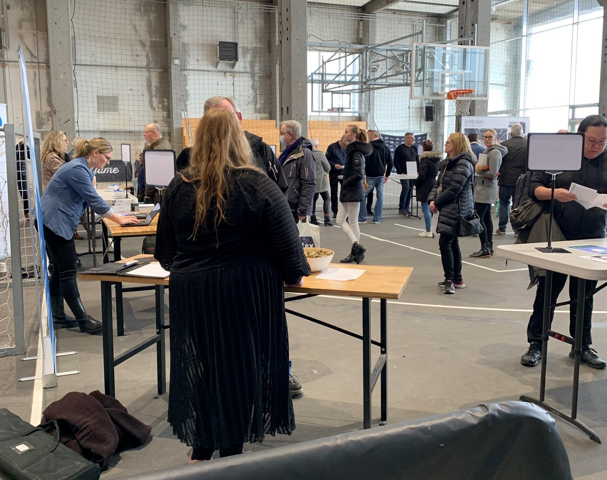 Velbesøgte stande til Jobdating